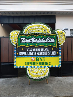 Papan Bunga Duka di Mertoyudan