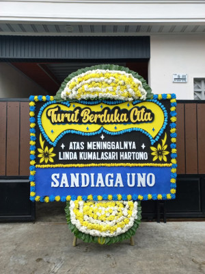 Papan Bunga Duka di Mertoyudan